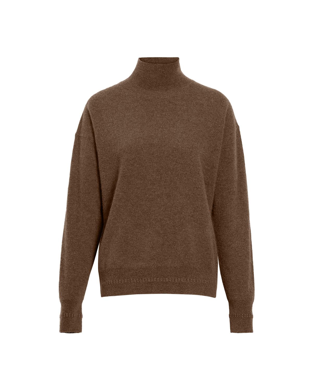 Tipper Cashmere Turtleneck in Army