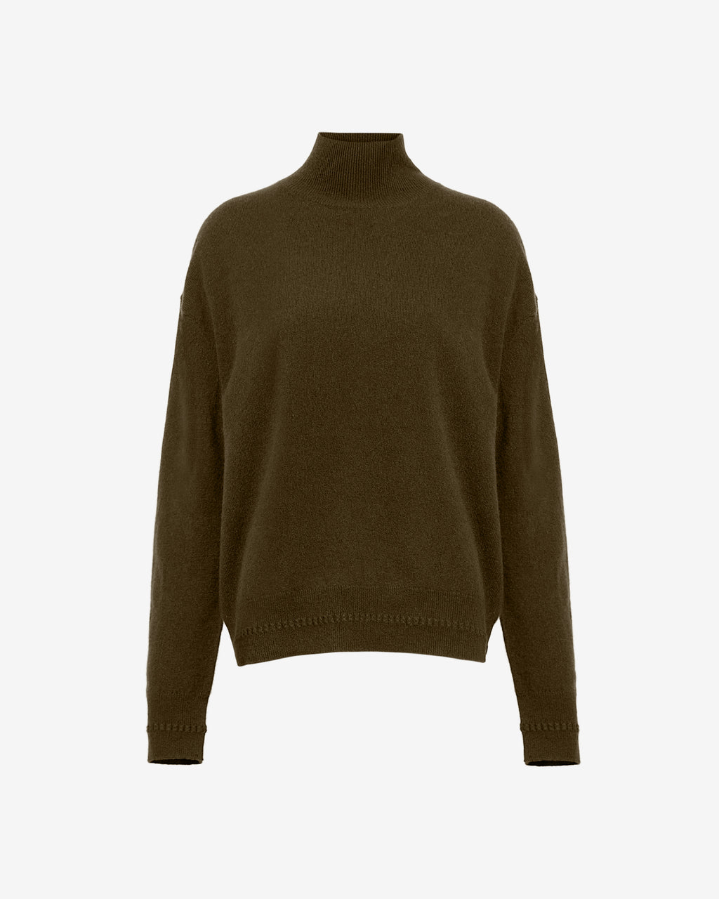 Tipper Cashmere Turtleneck in Taupe
