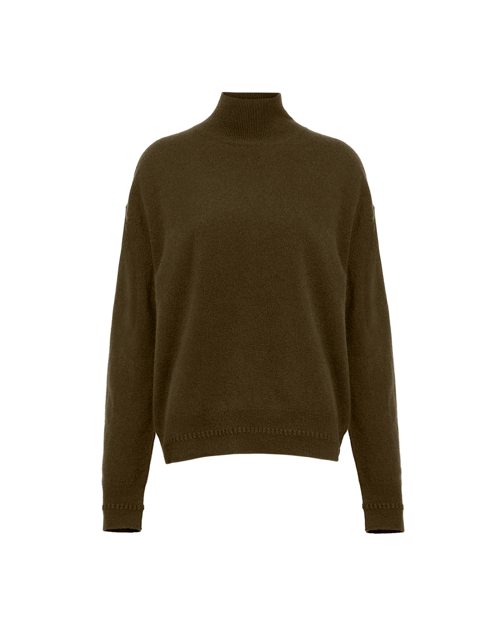Tipper Cashmere Turtleneck in Taupe