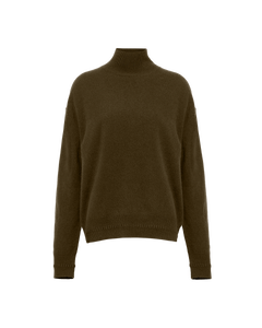 Tipper Cashmere Turtleneck in Taupe