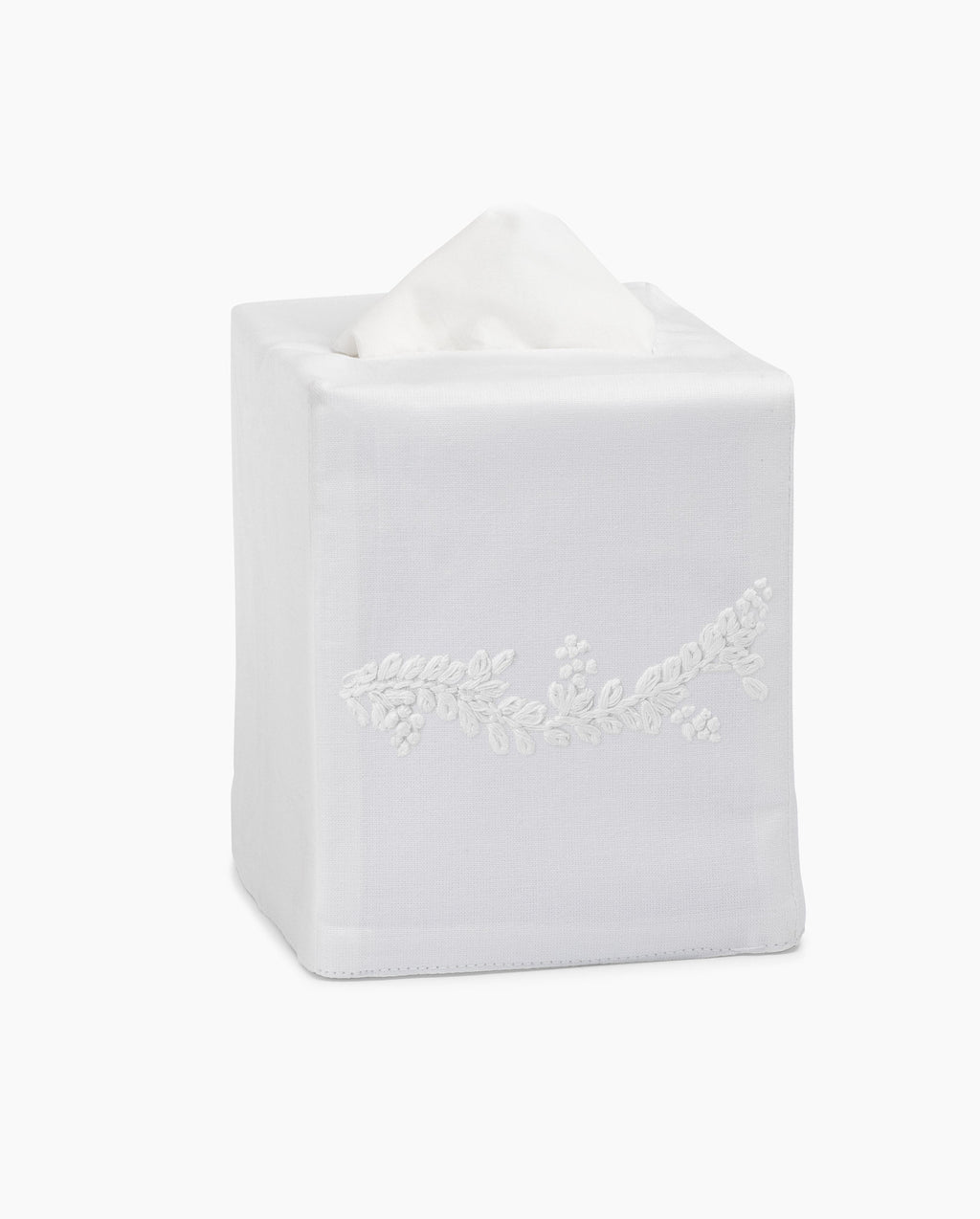 Prism Vine Linen Square Tissue Box Cover
