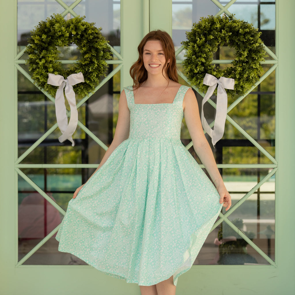 The Ava Dress in Sea Garden Chintz Sea Garden Chinz / S