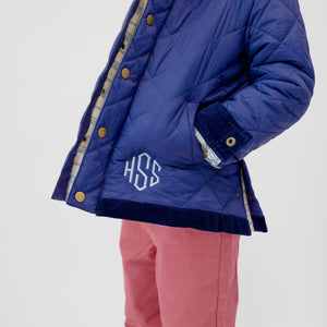 Bradley Barn Jacket in Narragansett Navy