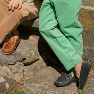 Bradford Trousers in Golden Isles Green Corduroy