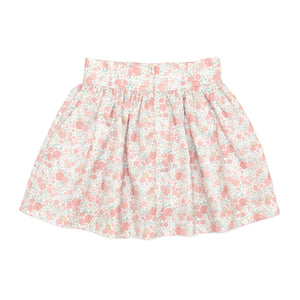 Henry Duvall Sutton Skirt in Beacon Hill Blooms floral print, classic fall skirt for older girls, perfect for coordinating sibling outfits and age-appropriate seasonal dressing