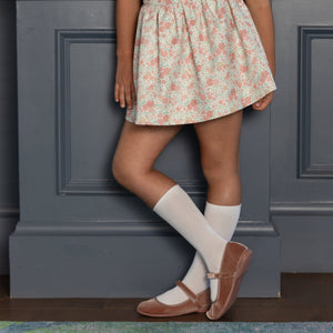 Jefferies Classic Knee Socks in White