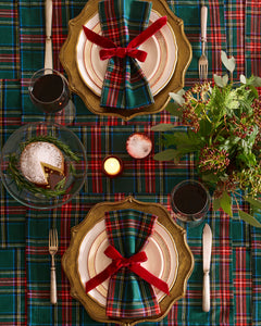 Signature Twill Placemats in Kensington Tartan, Set of 4