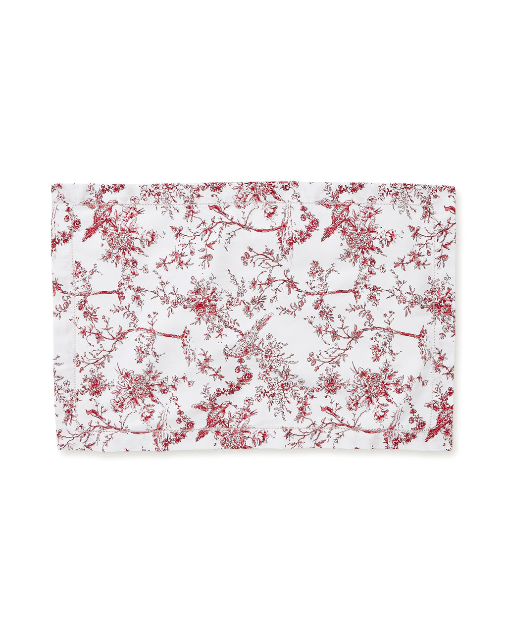 Signature Twill Placemats in Red Timeless Toile, Set of 4