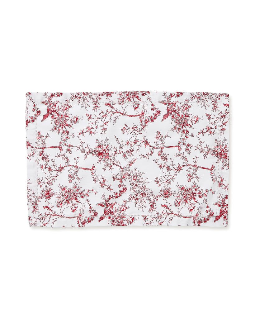 Signature Twill Placemats in Red Timeless Toile, Set of 4