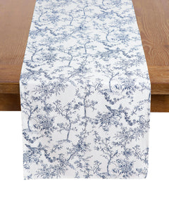 Signature Twill Runner in Timeless Toile