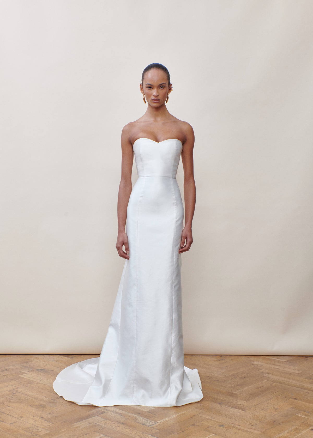 Strapless Silk Mikado Dress | STYLE 109