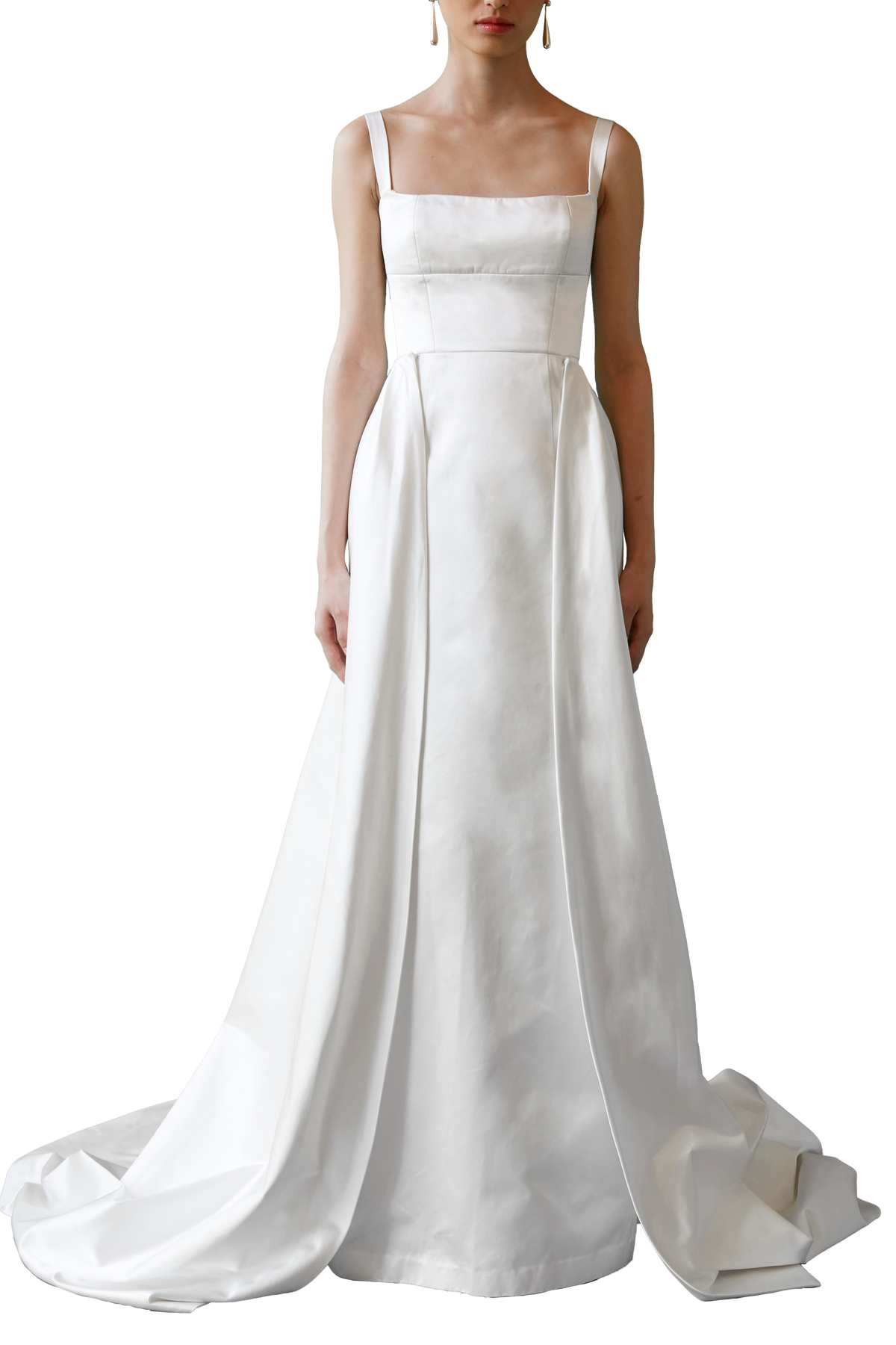Duchesse Satin Detachable Train | STYLE 131