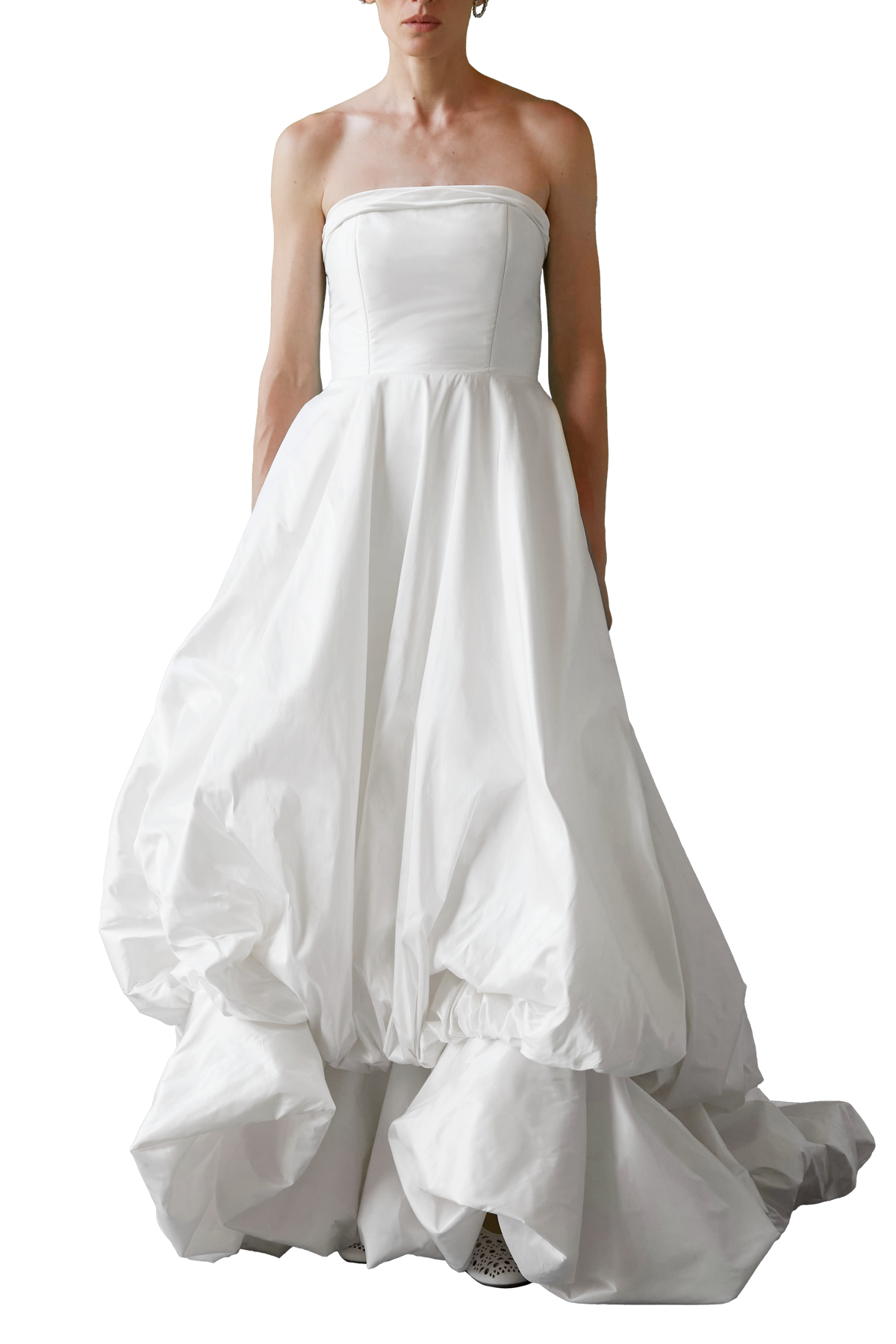 Bubble Hem Gown | STYLE 040