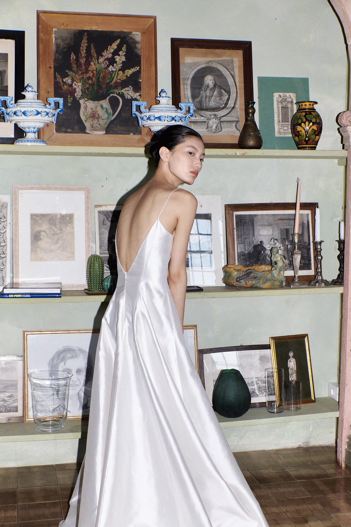 Silk Mikado Gown | STYLE 074