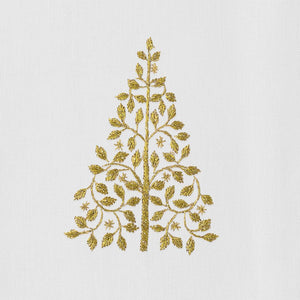 Mod Tree Gold Hand Towel