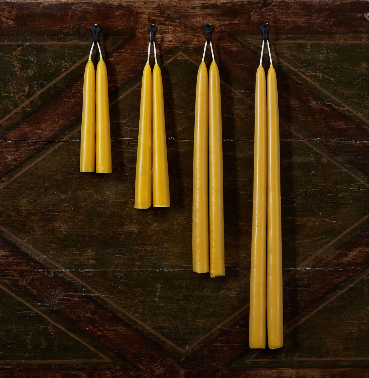 Beeswax Tapers, Set of 2