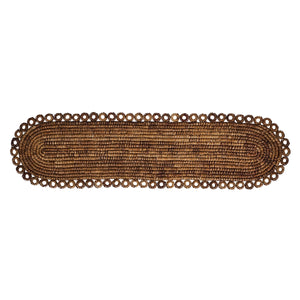 Rustic Ring 16" x 60" Table Runner in Natural