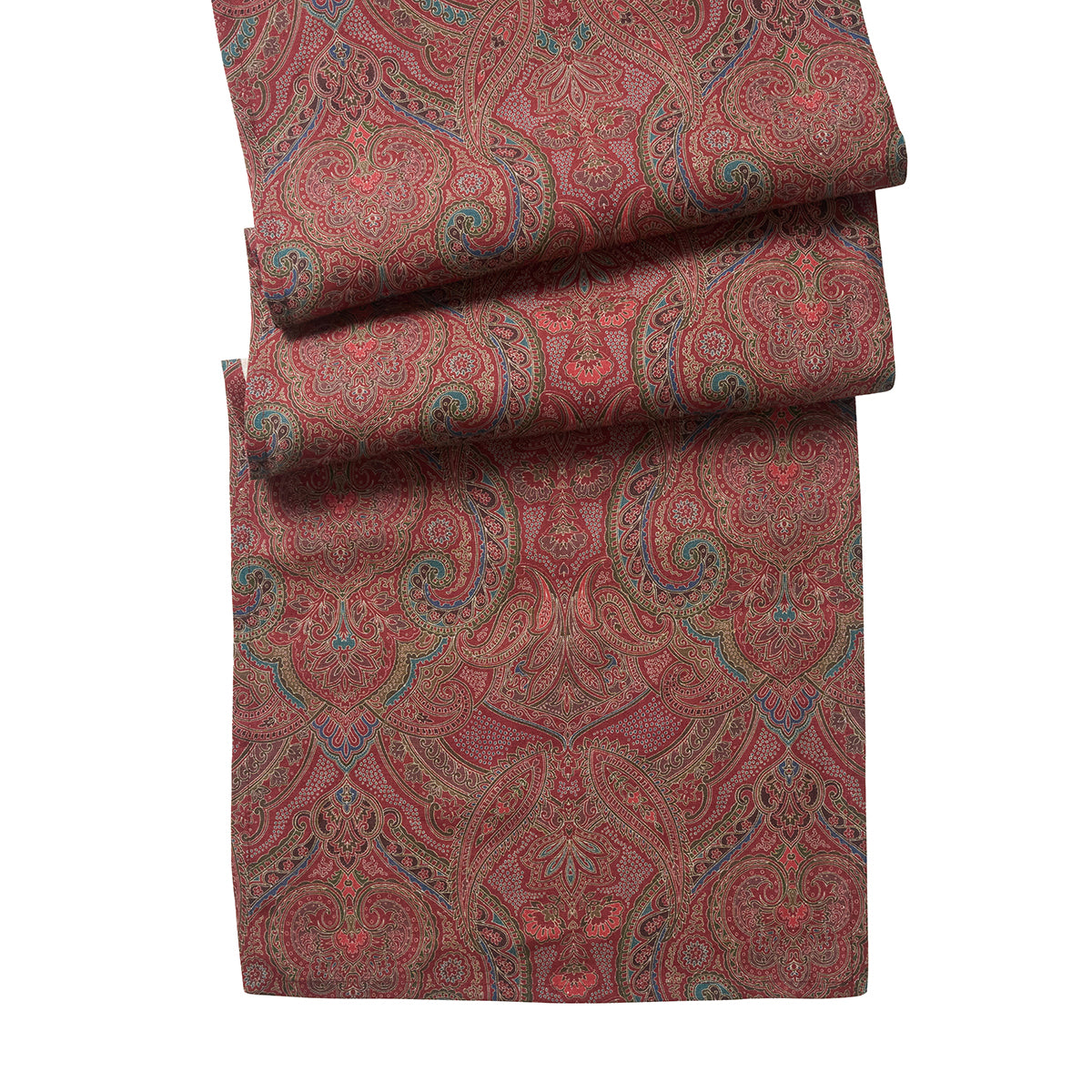 Paisley 18" x 90" Table Runner in Red