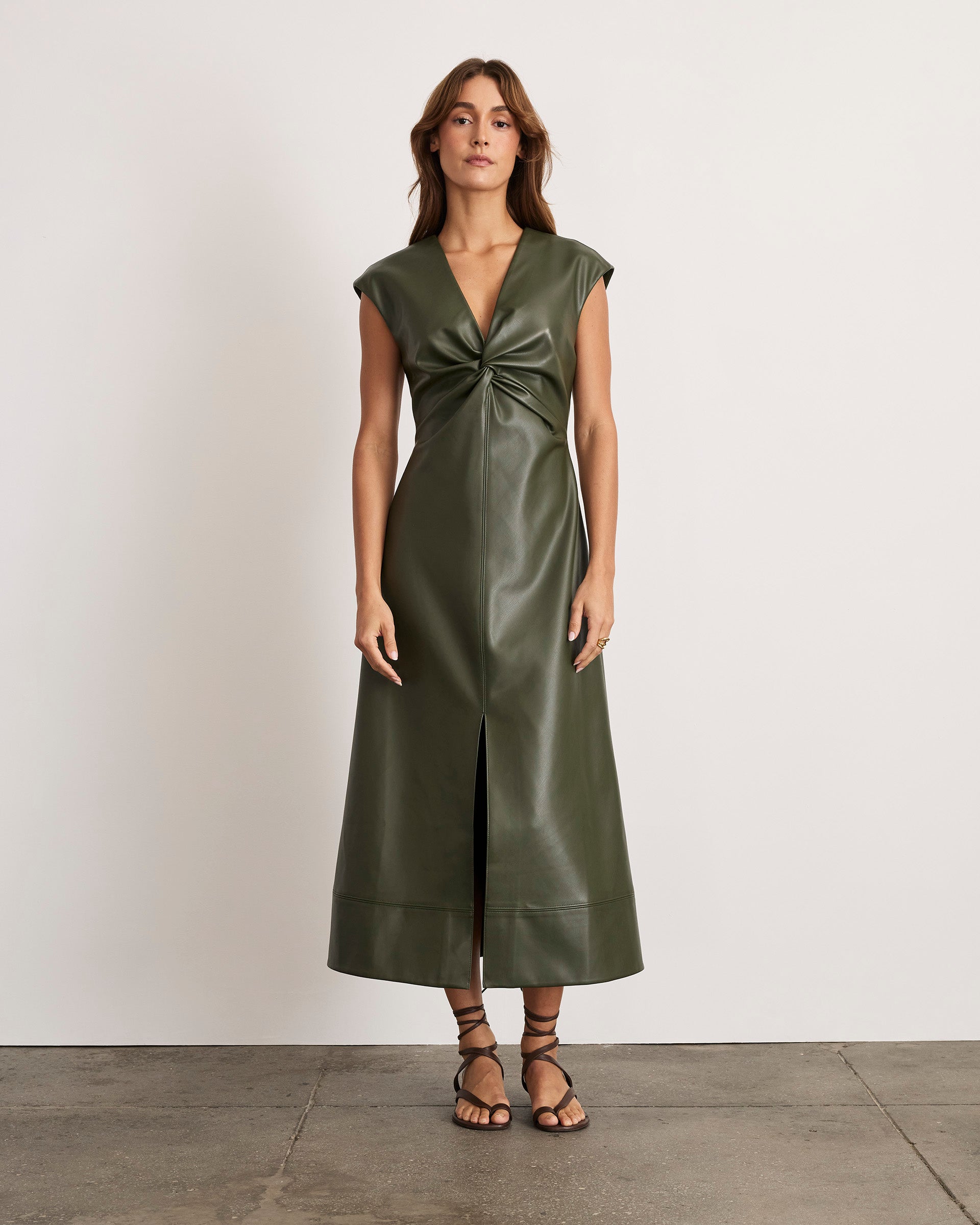 Tracy Dress in Army
