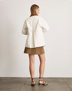 Troy Jacket in Chalk