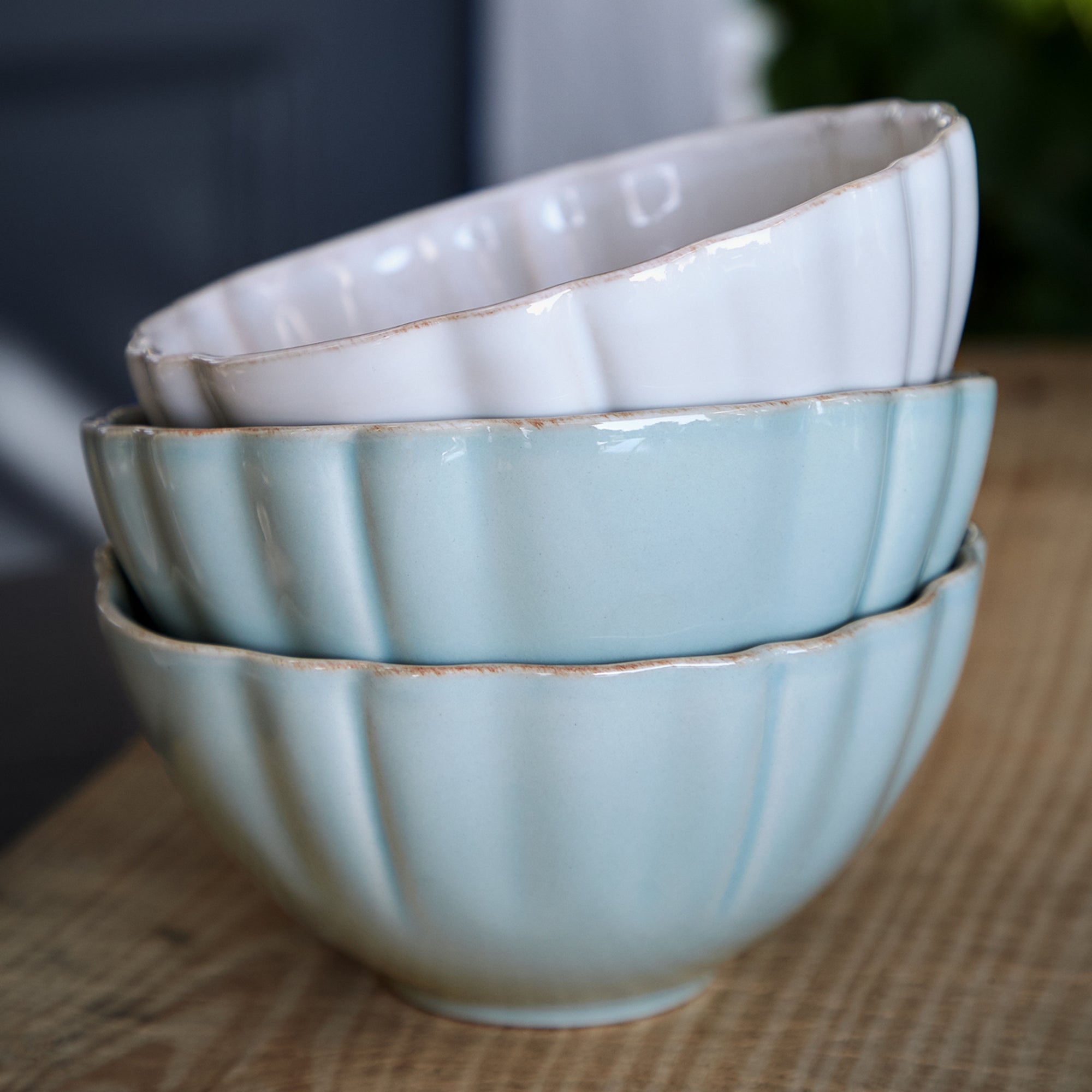 Alentejo Collection Cereal Bowls in White, Set of 6