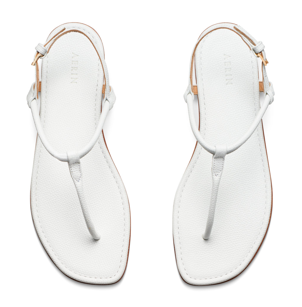 T-Strap Leather Sandal