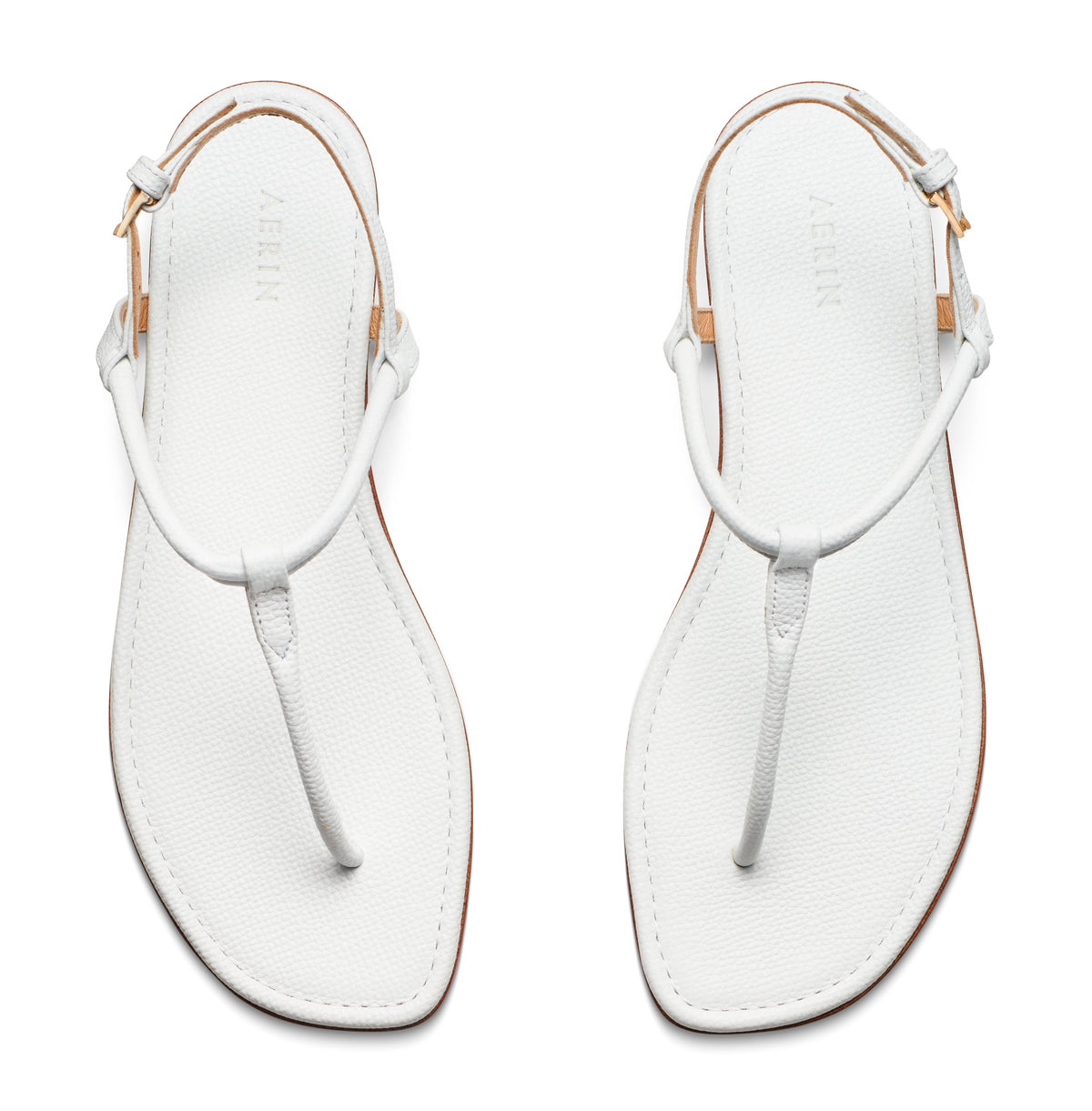 T-Strap Leather Sandal