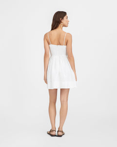 Gellar Dress in Off White