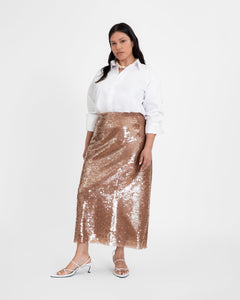 Kiah Skirt in Praline