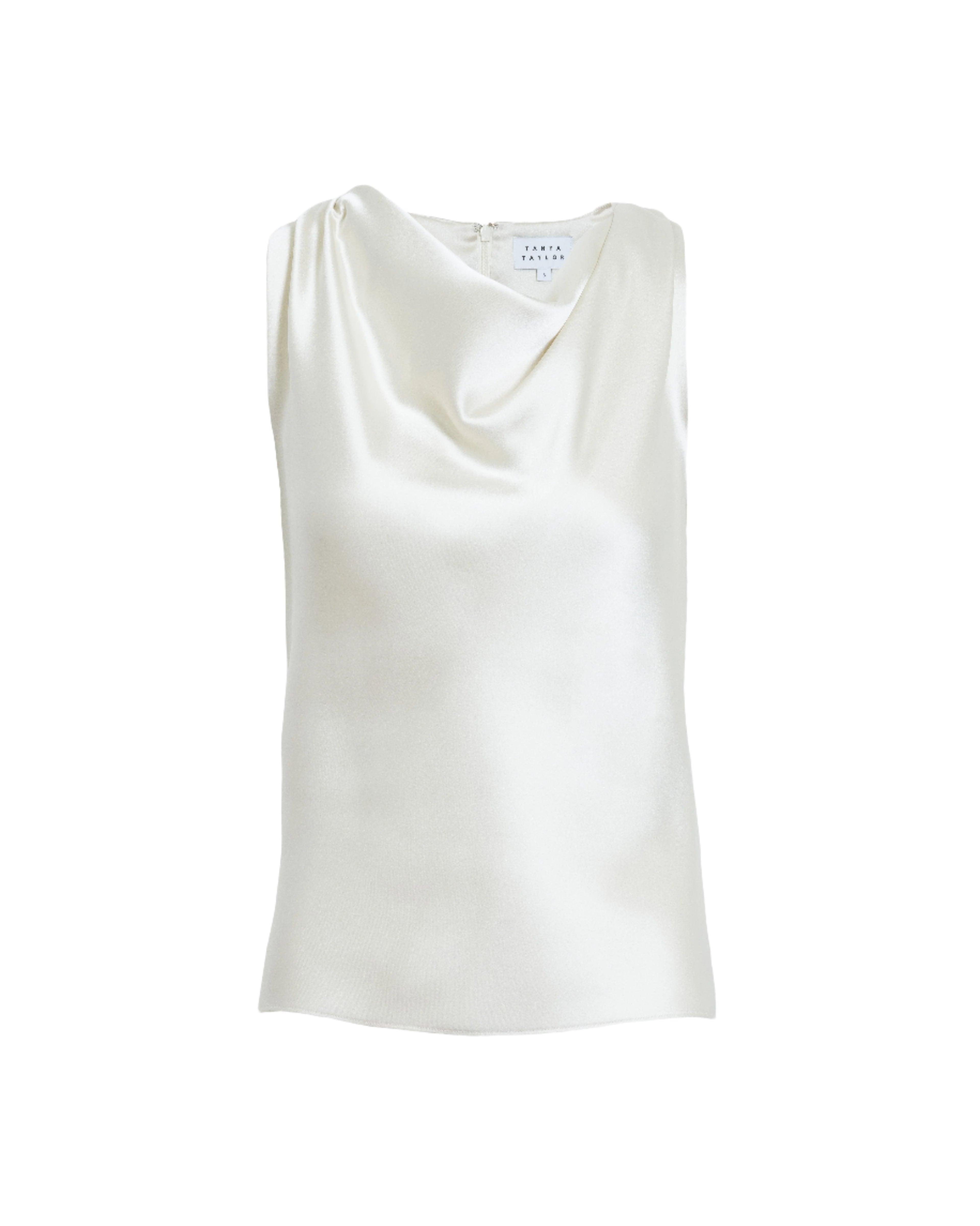 Clorinda Top in Ivory