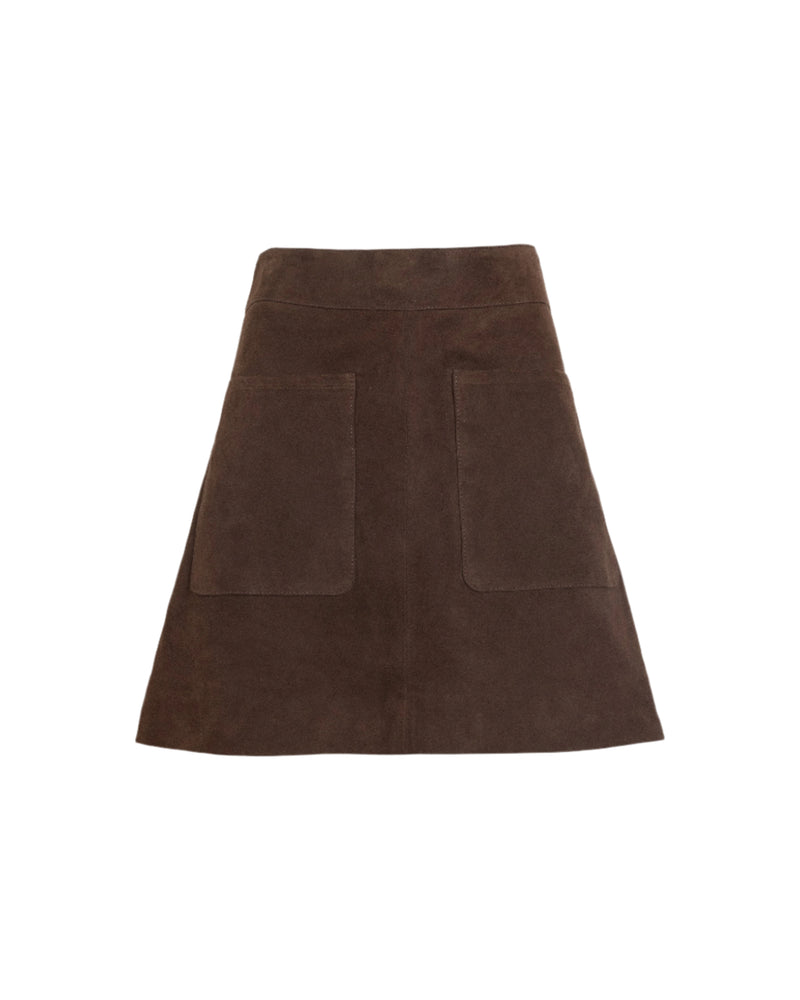 Fran Skirt in Chocolate