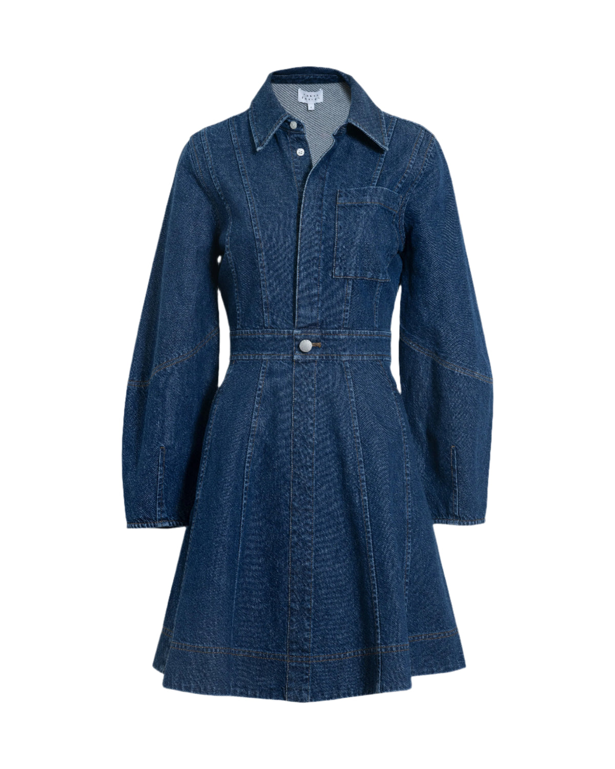 Hailey Dress in Classic Indigo Blue