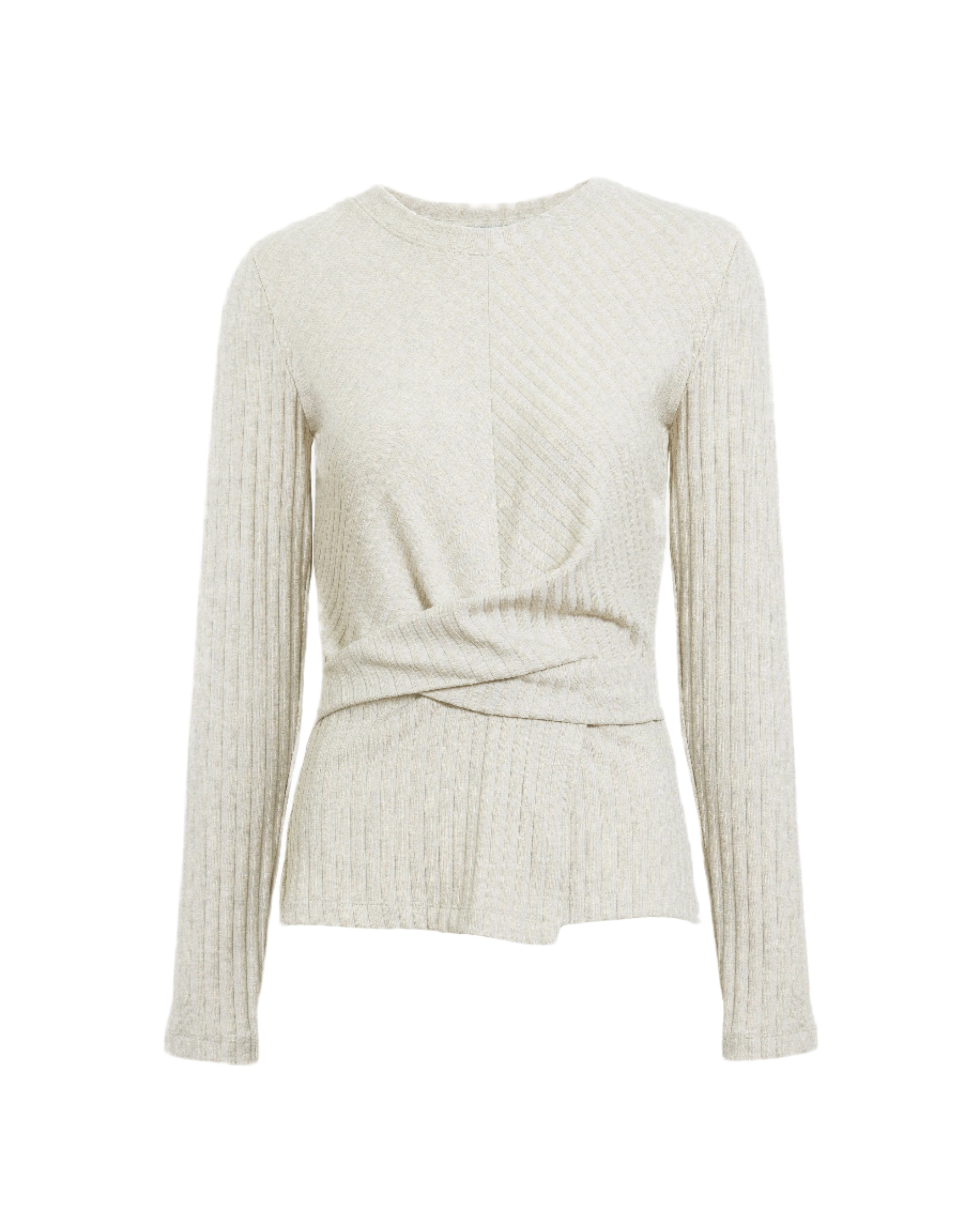 Long Sleeve Kelsey Top in Oatmeal