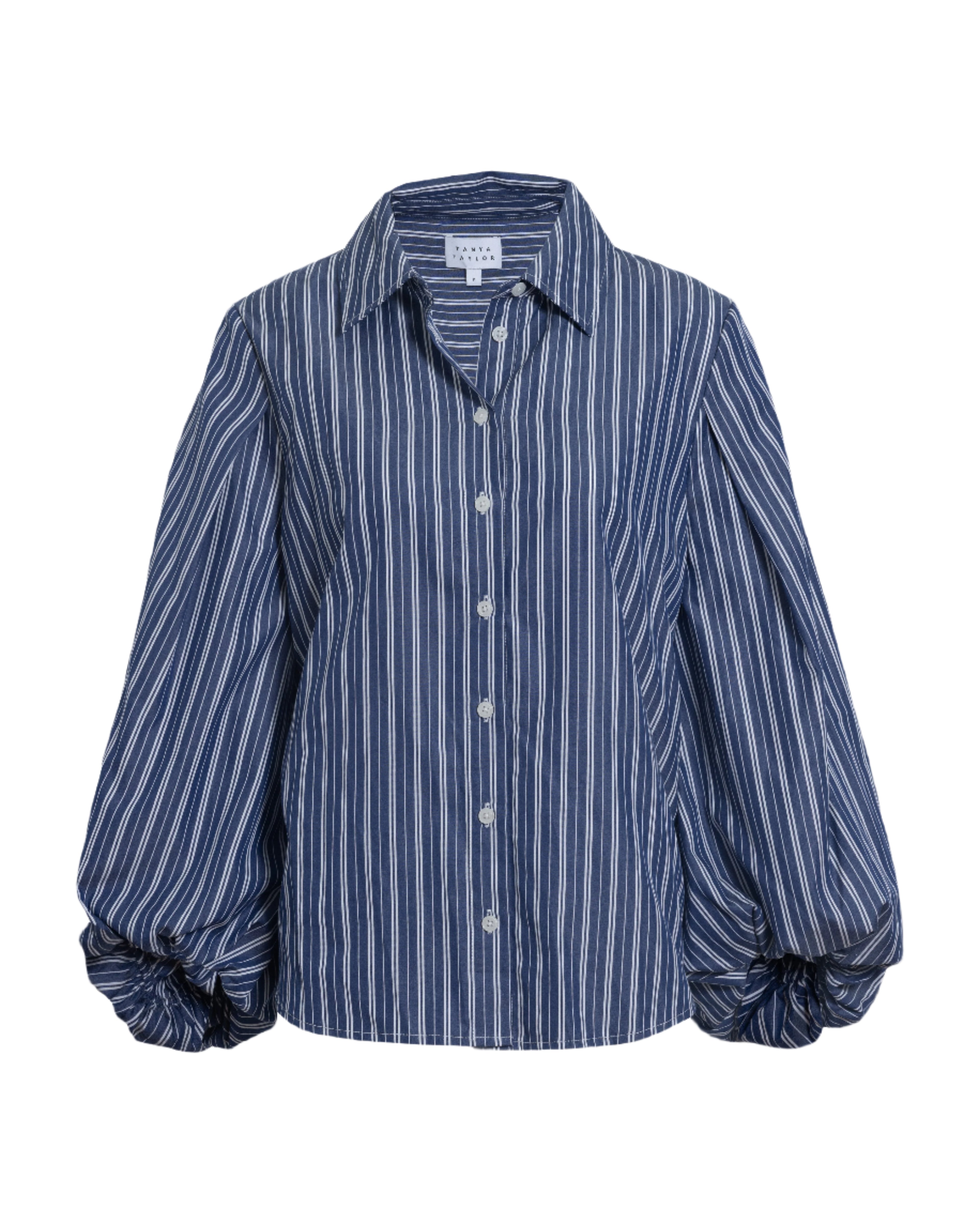 Marina Stripe Top in Maritime Blue & White