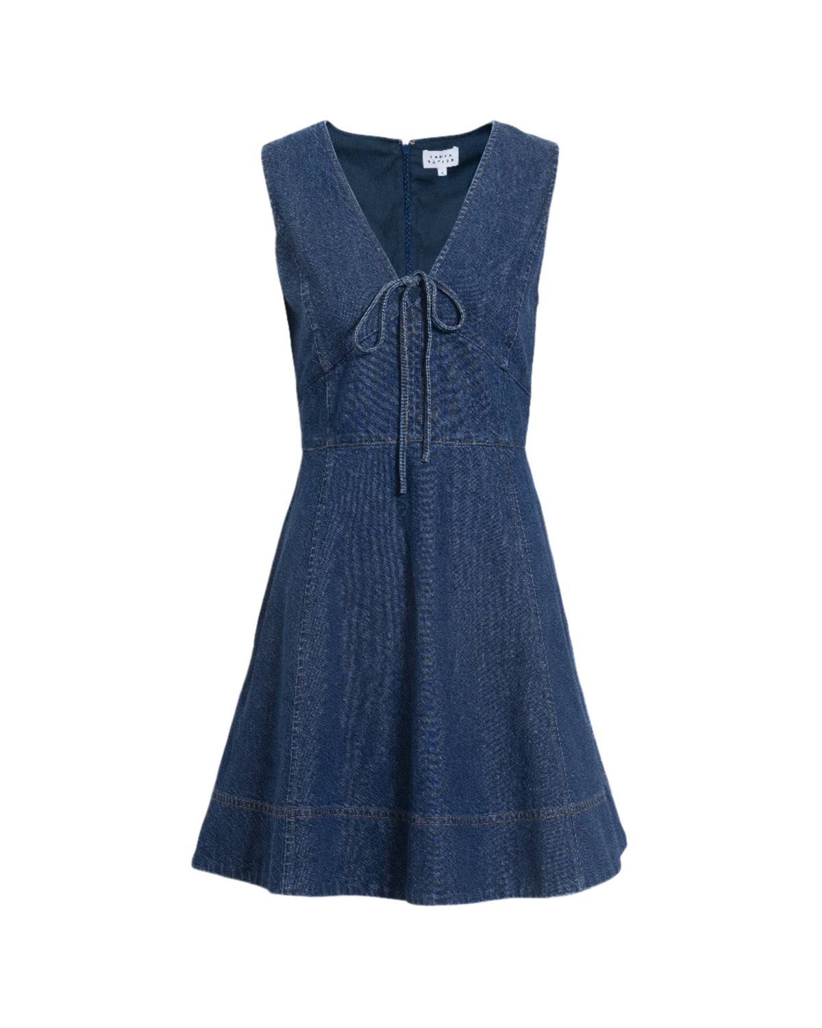 Nova Dress in Classic Indigo Blue