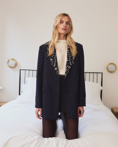 Brooks Blazer in Classic Navy