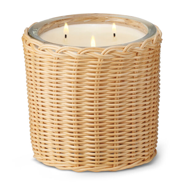 Tulia Wicker Outdoor Citronella Candle
