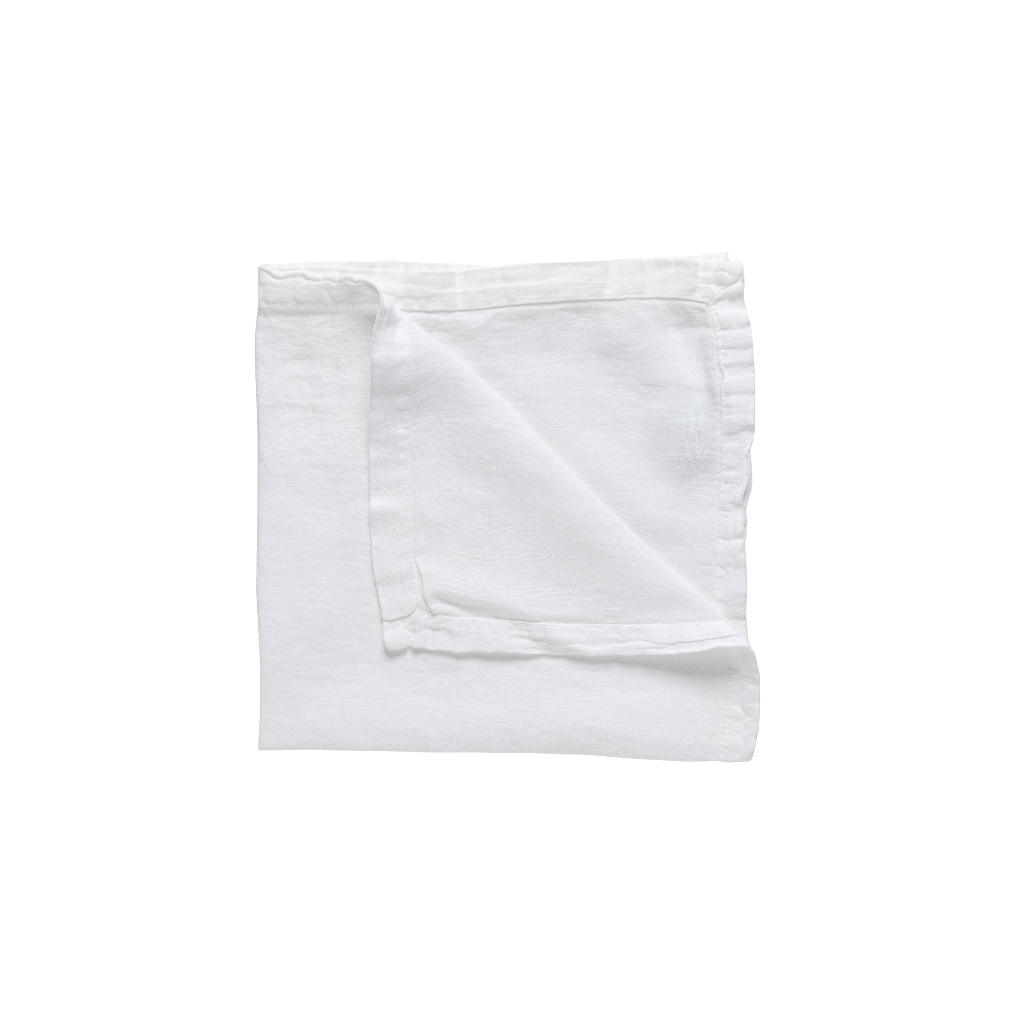 Maria Collection Napkins in Chalk White, Set of 4