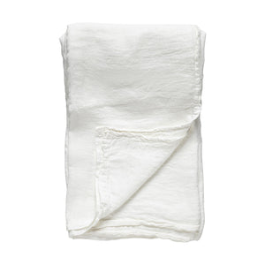 Maria Collection Tablecloth in Chalk White