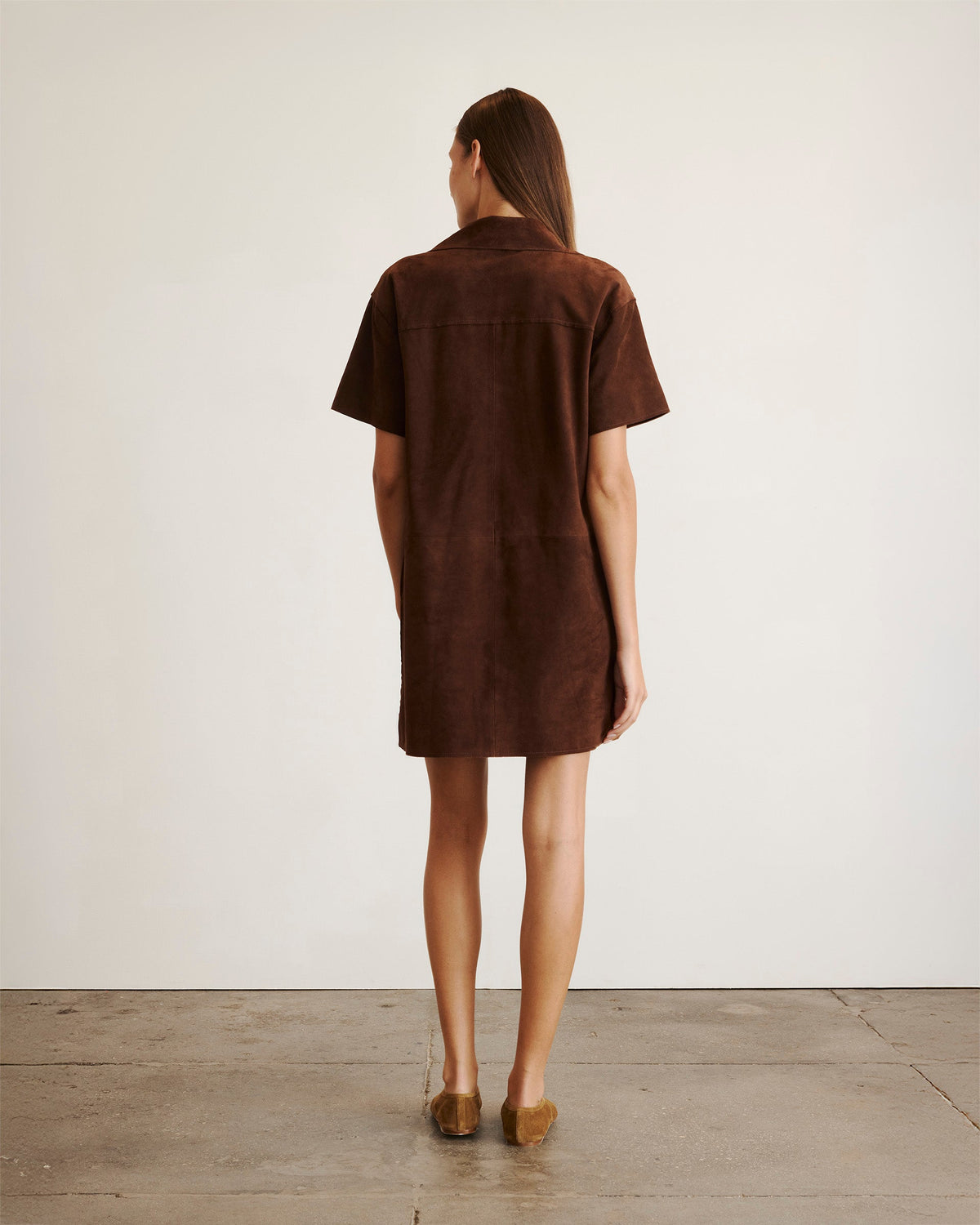Tabby Dress in Chocolate