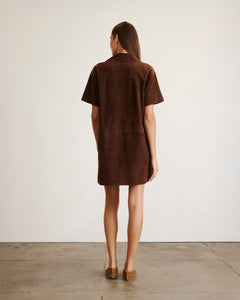 Tabby Dress in Chocolate