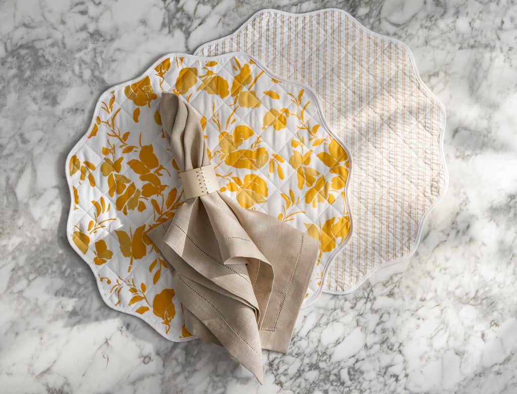 Reversible Quilted Placemat, Set of 4