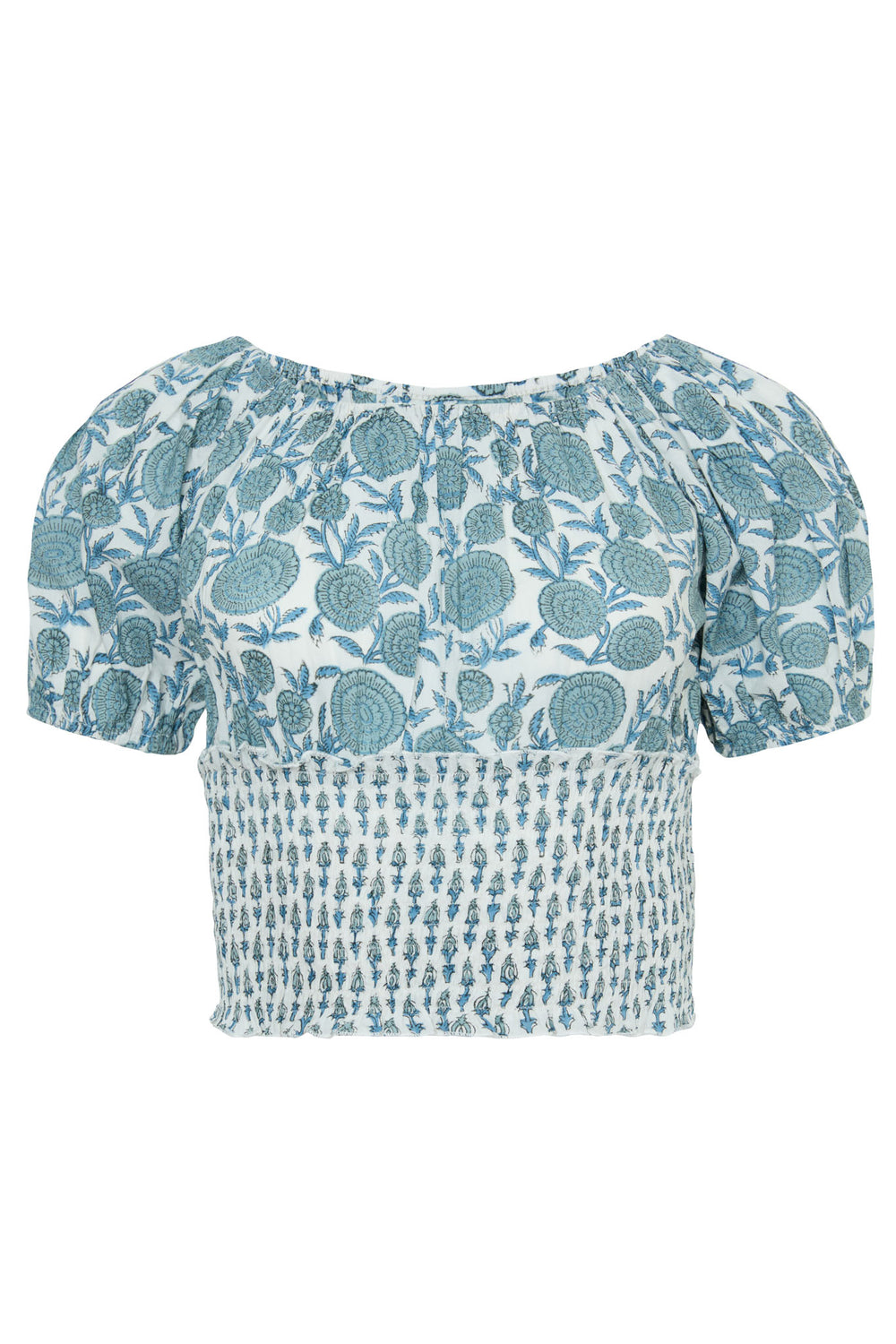 Tahiti Blouse in Blue