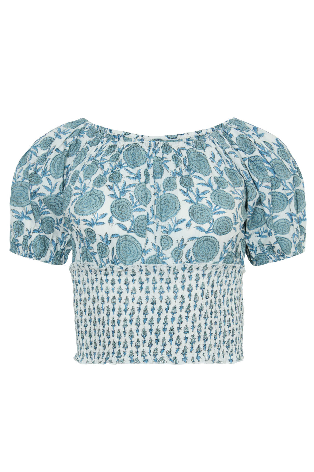 Tahiti Blouse in Blue