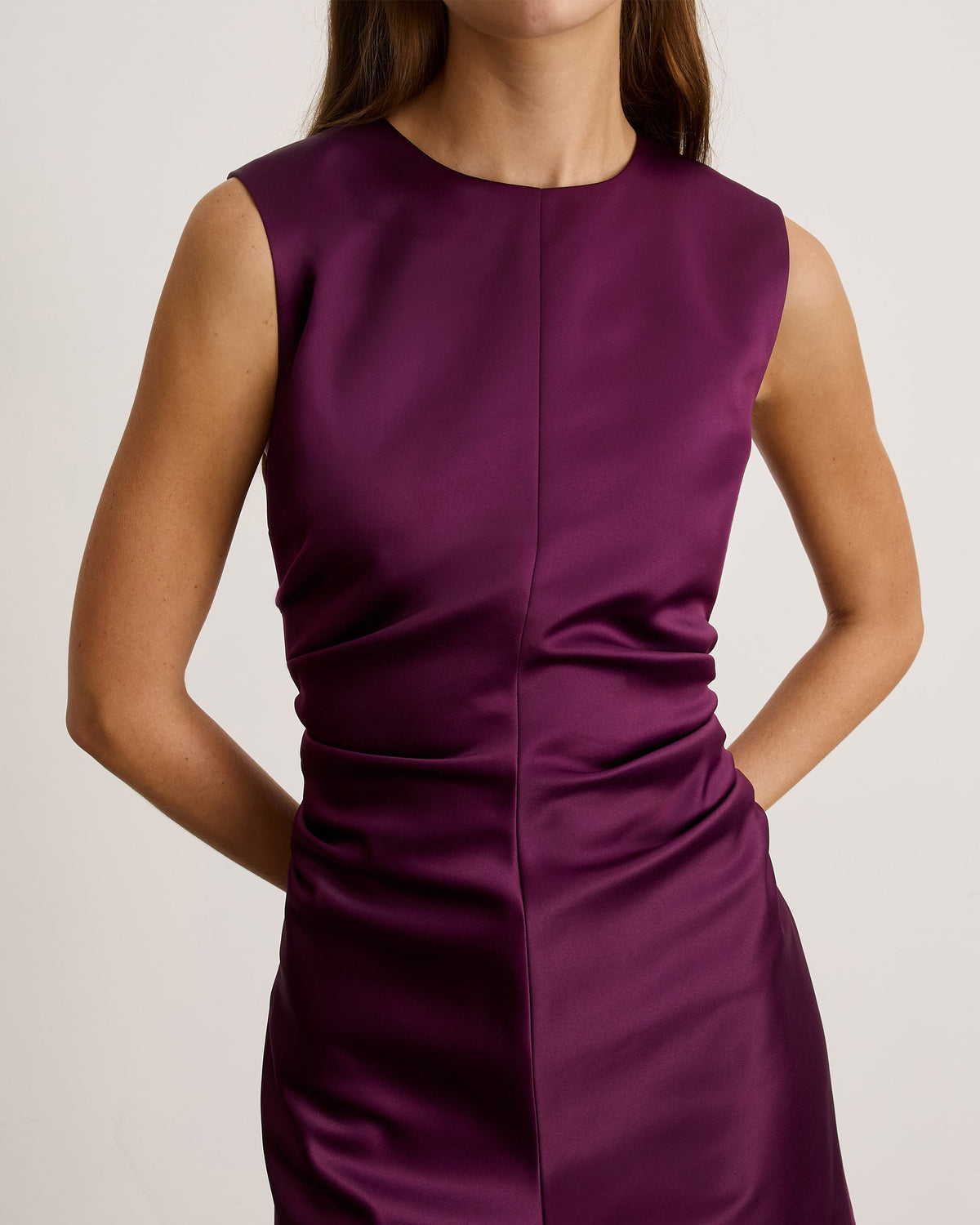 Tallulah Dress in Blackberry