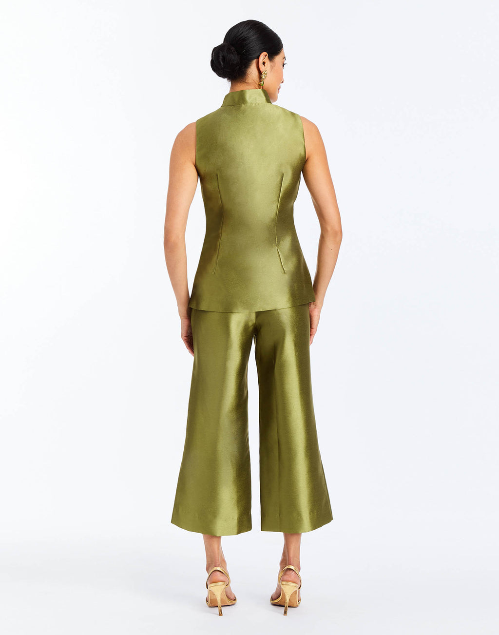 Tamara Top in Olive Green