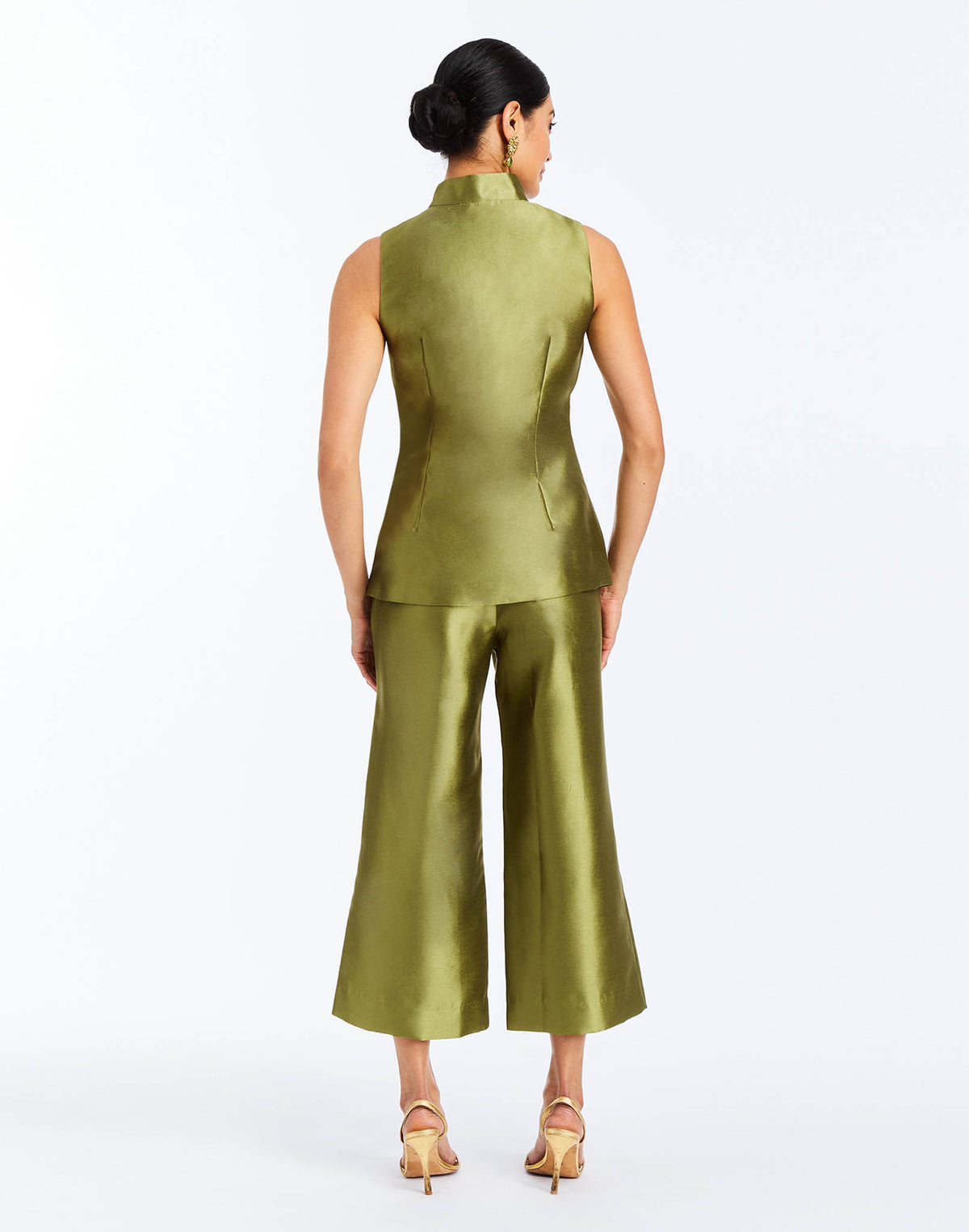 Tamara Top in Olive Green