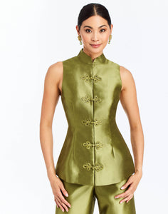 Tamara Top in Olive Green