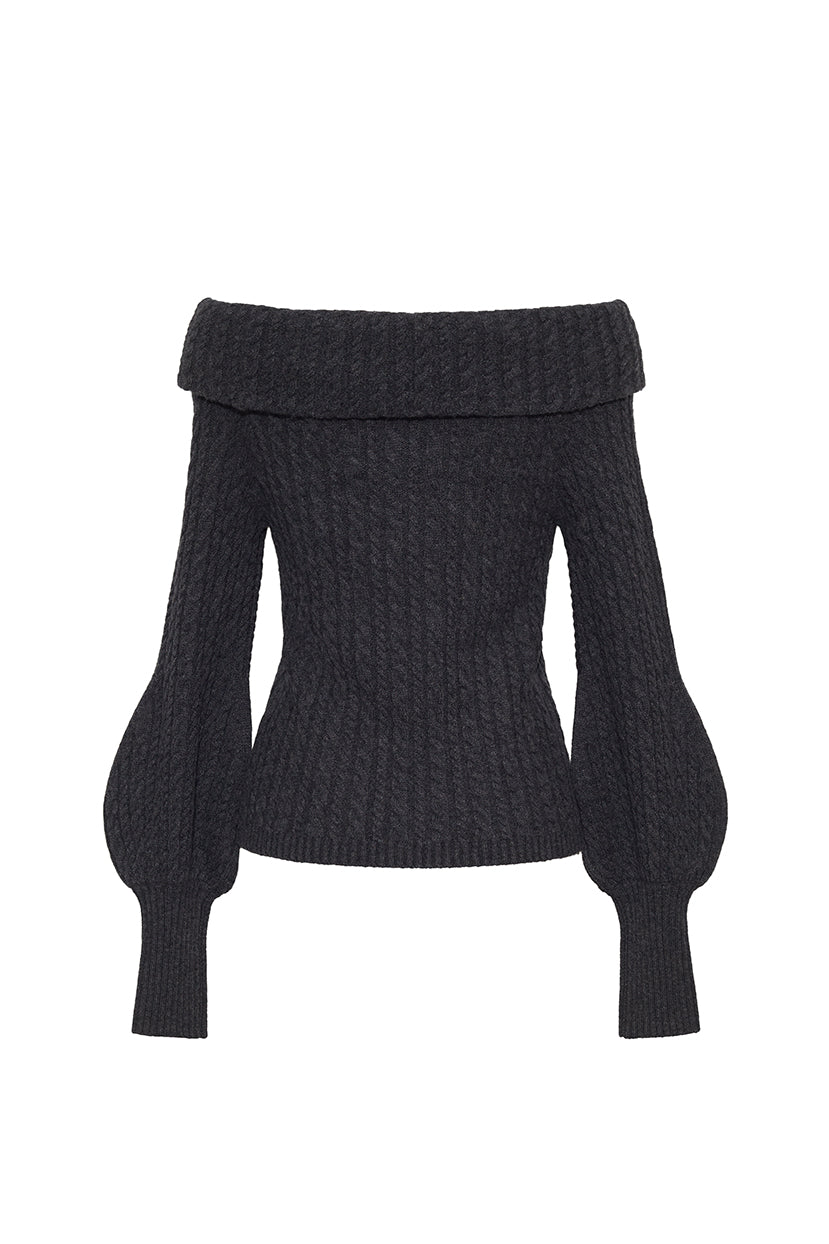 Tamberley Top in Charcoal