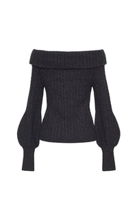Tamberley Top in Charcoal